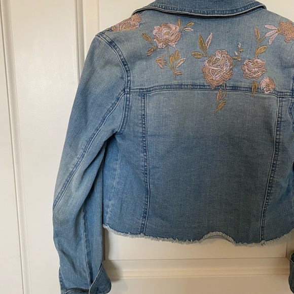 Embroidered Denim Jacket - Picture 3 of 4